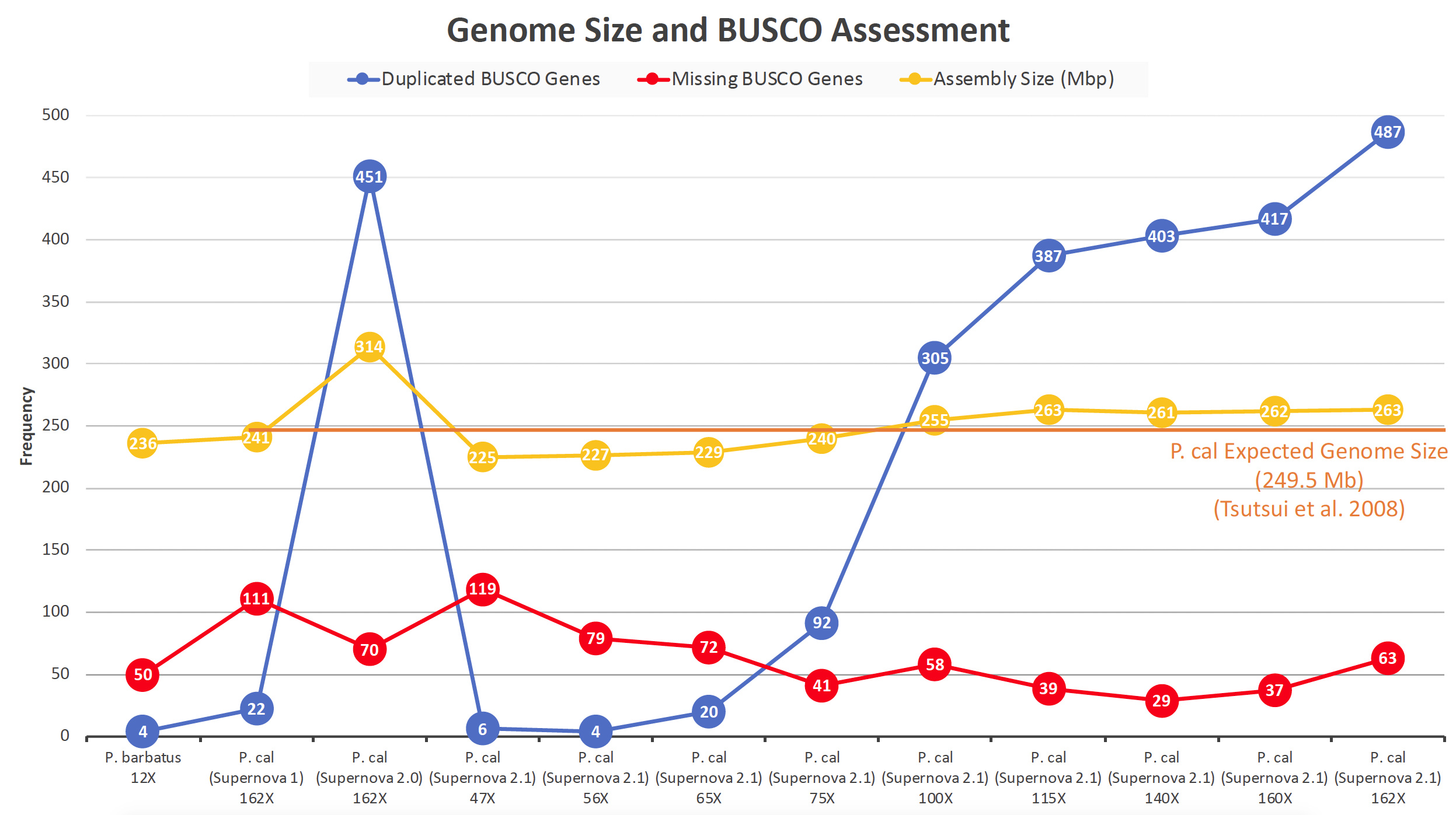 Genome size and quality estimation